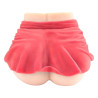 MySexPartner Masturbateur Fessier Mini Skirt Vagin-Anus Rouge